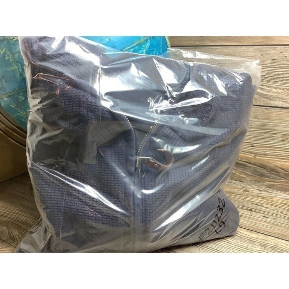 Woolrich waffle knit 1/2 zip Long Sleeve Warm Navy‎ Size 2XLT - Picture 11 of 11